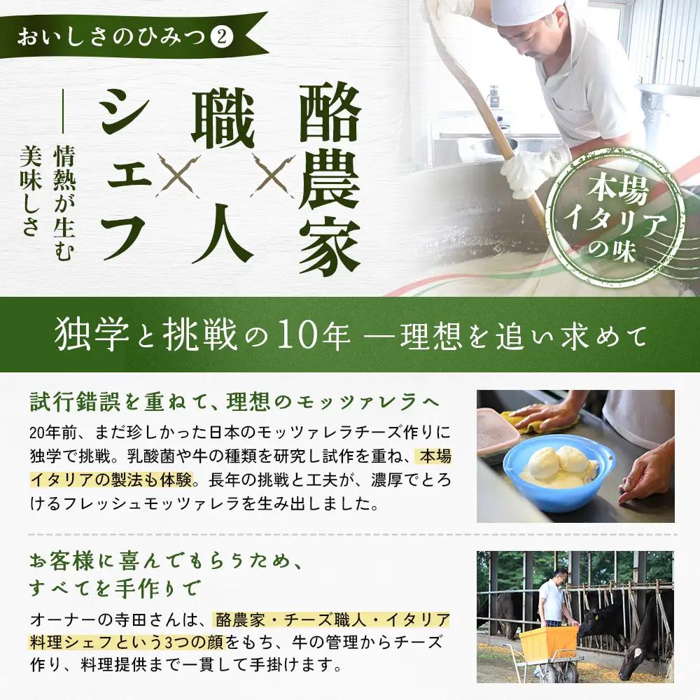 モッツァレラチーズ4個入セット【15000302】