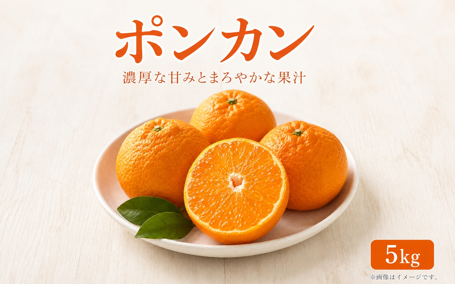 紀州和歌山有田産ポンカン　5㎏ ※2027年1月下旬頃〜2027年2月上旬頃に順次発送（お届け日指定不可）【uot722】