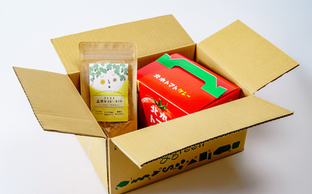 北本トマトカレー 200g×5個・ハーブティー(大) セット | トマトカレー ハーブティー 北本市観光協会