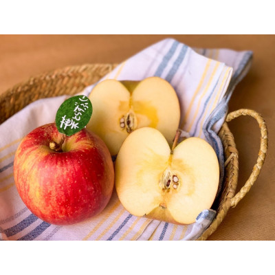 葉とらずふじ・王林　りんご100%ジュース詰め合わせ3kg(家庭用)【配送不可地域：離島・沖縄県】