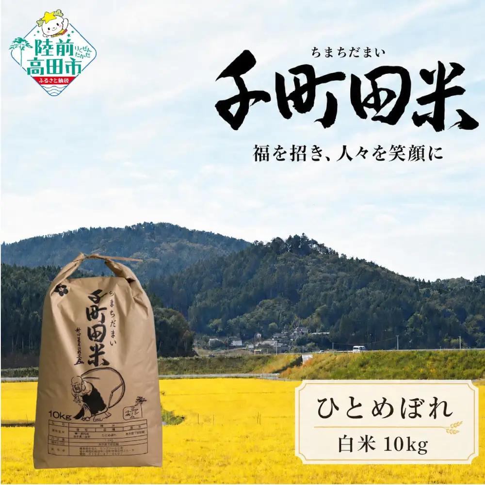 【令和8年産新米先行予約】 ひとめぼれ 白米 10kg 布袋様袋 ひとめぼれ