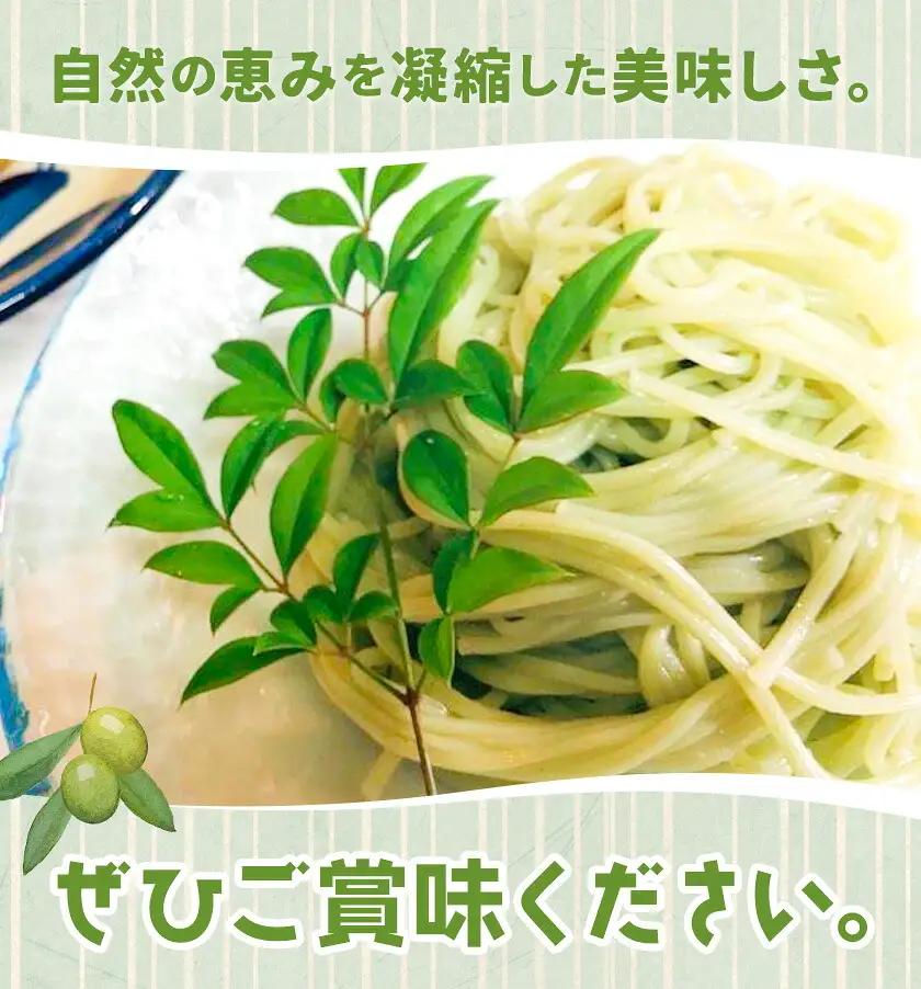 オリーブ 茶 そうめん 20袋 セット 福田さん家のオリーブ園。