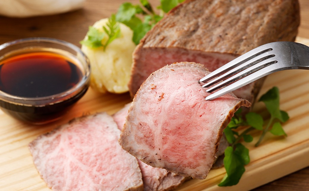 【極上品質】 長崎和牛A5等級 出島ばらいろローストビーフ 約400g