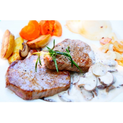 【A4～A5】博多和牛ヒレステーキ　450g(150g×3枚)(筑後市)【配送不可地域：離島】