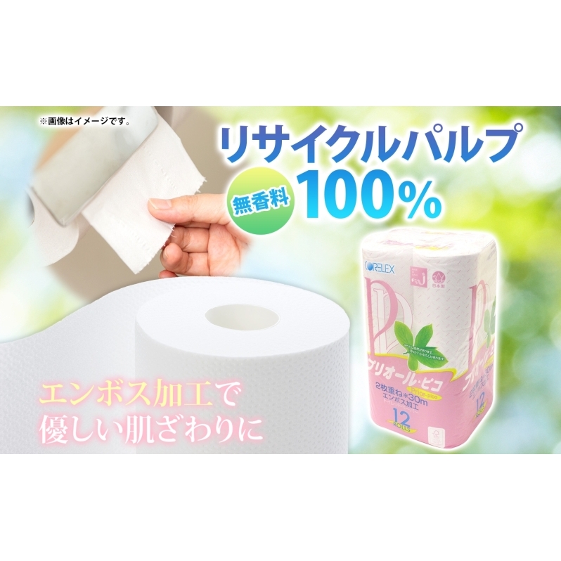 北海道産 トイレットペーパー ダブル 48ロール ティッシュ ペーパー 15箱 セット まとめ買い 香りなし ボックス ティッシュ 雑貨 日用品 消耗品 生活必需品 備蓄 リサイクル 箱 倶知安町 _