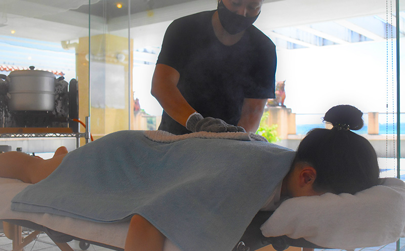 タピックタラソセンター宜野座タラソセラピー体験 (沖縄発祥海水温熱セラピーセット)1名様 約60分 沖縄 タラソセラピー 体験 サウナ プール ウォータースライダー ジャグジー 海水 海 海水温熱 ボ