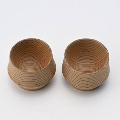 ふるさと納税 加茂市 新潟県産杉のぐい呑み【樹盃Sugi1個入り】豊かに香る酒器(盃)日本酒用 |  | 03