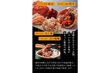 セコガニ玉手箱 5個セット（Mサイズ：160~180g）