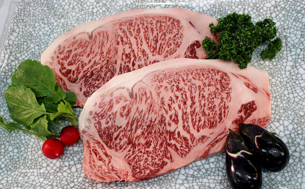 【数量限定博多和牛】ロース ステーキ用 計500g (2枚入) 牛肉 黒毛和種 和牛 ステーキ 霜降り 肉 国産 福岡県産