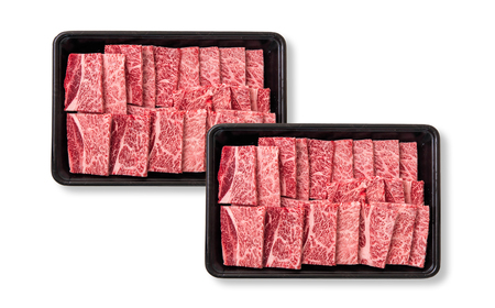【宮崎牛】霜降り焼肉タレセットB　4等級以上 国産牛肉 ミヤチク 朱瑠璃/酒瑠璃＜2.4-7＞