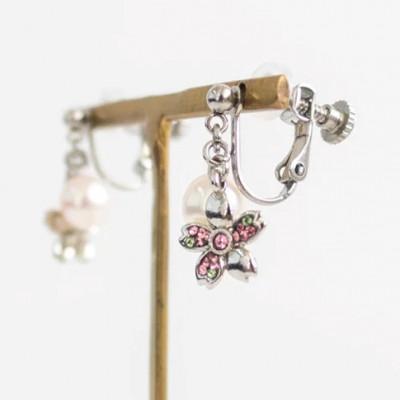 ふるさと納税 松山市 さくらひめパールイヤリング/シルバー |  | 03