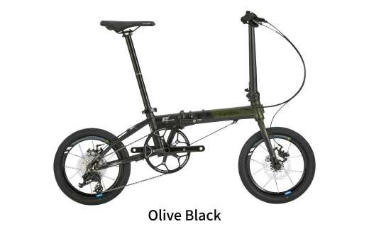 Olive Black DAHONフォールディングバイクK9X16インチ