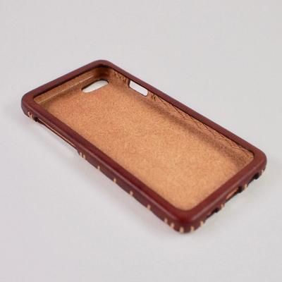 ふるさと納税 七尾市 【iPhoneSE(第二世代)用】本革ケース/マホガニー/ハンドメイド