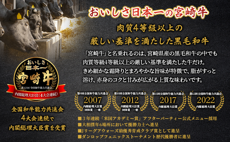 ＜宮崎牛肩ロース【焼肉】300g＞【6月発送】霜降り やわらかい サシ 赤身と脂のバランス 炒め物 肉料理 ご馳走 国産 高級 ブランド牛肉 黒毛和牛 数量限定【MI689-my-jun】【ミヤチク】