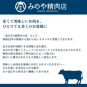 近江牛 ホルモン 塩だれ付き 200ｇ×３ (真空冷凍パック入り)
