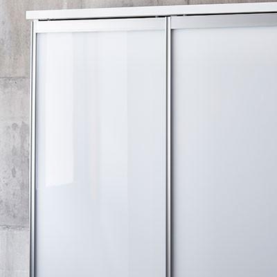 ふるさと納税 大川市 幅114cm引き戸食器棚 ポエム【カラー:ホワイト、扉ガラス:プレミアムホワイト】 |  | 03