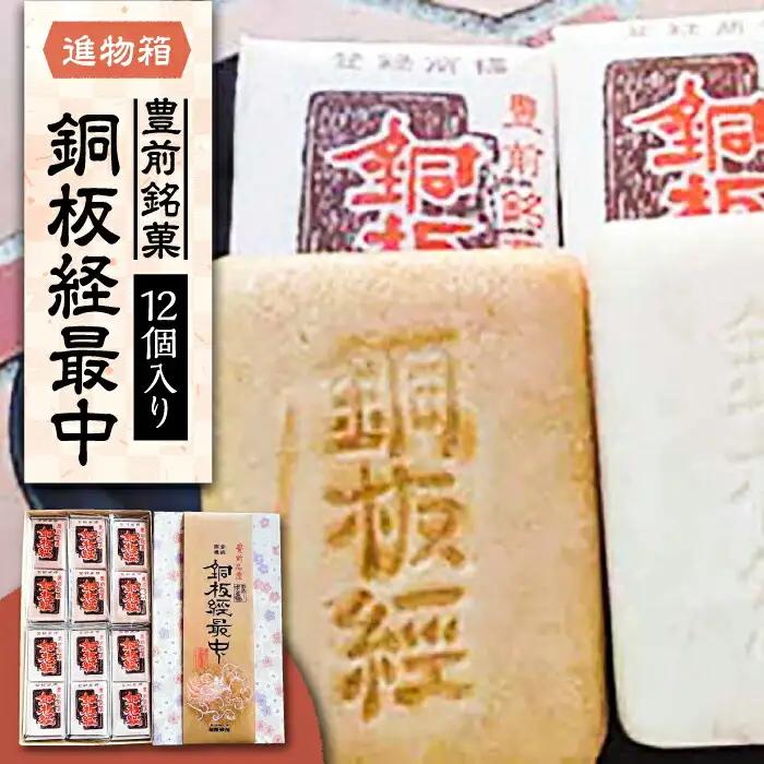 【進物箱】銅板経最中 12個 VBU001 最中 もなか