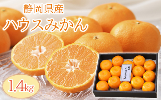 【2025年6月下旬より順次発送】静岡県浜松市産ハウスみかん1.4kg [№5360-0043]