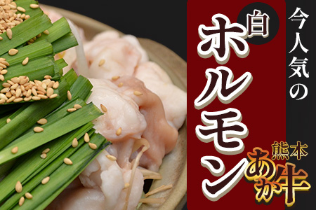 【ANA限定】熊本あか牛 白ホルモン 1kg（250g×4パック）熊本 熊本県産 あか牛 冷凍 真空 もつ鍋 ホルモン 焼き肉 041-0172