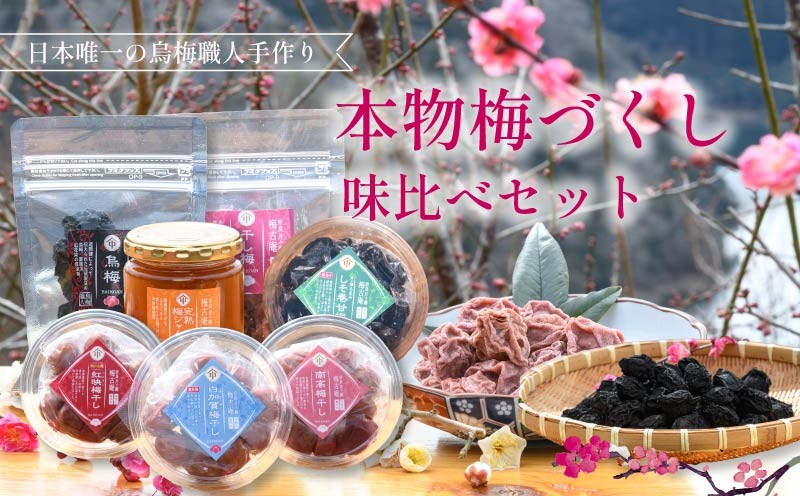 
            梅干し 無添加 梅づくし 2～8点セット 食べ比べ 梅 梅干し 干し梅 干梅 梅ジャム ジャム 南高梅 白加賀梅 紅映梅 うめ 梅干 漬物 漬け物 ご飯 白米 白飯 お弁当 おかず ご飯のお供 ごはんのお供 パン ヨーグルト 朝ごはん おつまみ おやつ お茶 梅茶 うばい 薬膳 お茶漬け 奈良県 奈良
          