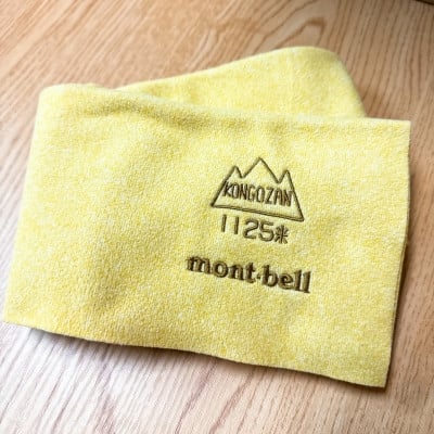 
            大阪府千早赤阪村　金剛山頂オリジナルシャミースマフラー＜イエロー/YL25＞モンベル【1454434】
          