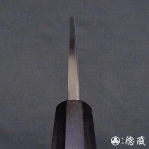 土佐打ち刃物 出刃包丁 135mm | 片刃 上白鋼 イチイ八角柄 徳蔵オリジナル【27019】