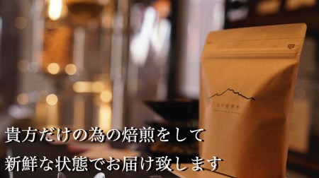 【山の焙煎所】スペシャルティコーヒー160g×2種：粉　深煎り