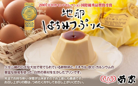 【お菓子の菊家】地卵はちみつぷりん 9個入