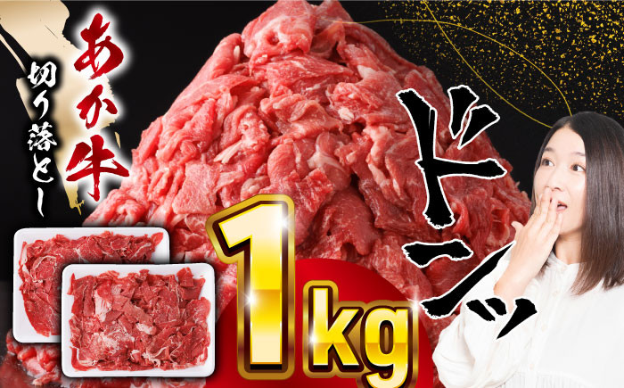 
熊本県産 あか牛 切り落とし 計1kg (500g×2P) 熊本産切り落とし 牛肉 赤牛 切り落とし 冷凍 国産牛肉 きりおとし【五右衛門フーズ】[YBZ009]
