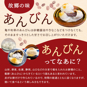 杵つき餅と自慢のあんこの｢あんびん（こし餡）｣30個（5個入り袋×6袋） mi0002-0015