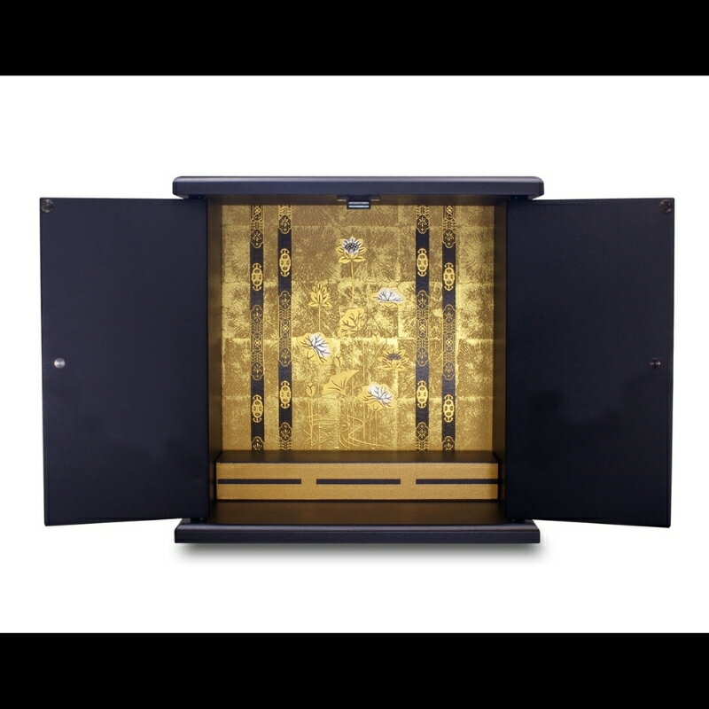 【ふるさと納税】タツクラフト 紀州塗り ミニ仏壇 小 鉄黒 【Tk280】 | 用品雑貨 文房具 手芸 仏壇 仏具 神具 仏具 仏壇