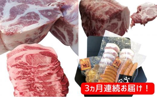 
                  【毎月お届け！】富士金華　豚肉たっぷり味わいセット お肉 ソーセージ 頒布会 加工品 [№5812-0203]
                