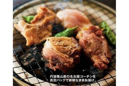 名古屋コーチン丹波ささやま地鶏正肉セット AH01　
