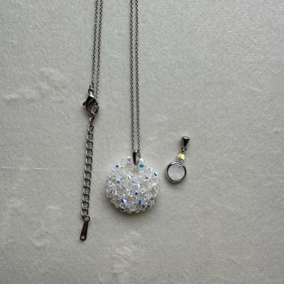 ふるさと納税 泉南市 ●アロマペンダント(輝)シルバー |  | 02