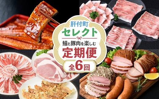 
                  F90003 ＜定期便・全6回＞肝付町セレクト定期便《鰻と豚肉を楽しむ定期便》 鹿児島  豚肉 鹿児島県産 黒豚 鰻 とんかつ しゃぶしゃぶ ハム ウィンナー 定期便 セレクト  冷凍 冷凍食品 【株式会社きもつき未来商社そらまち】
                