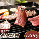 【ふるさと納税】博多和牛赤身焼肉（約1,200グラム）.C166