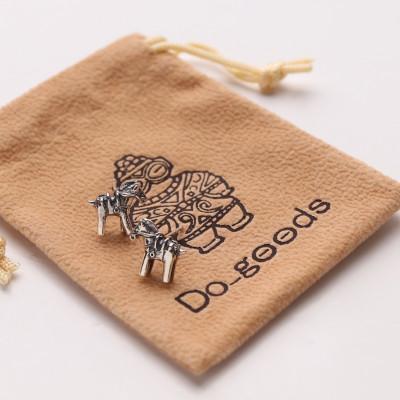 ふるさと納税 山梨県 【縄文アクセサリーDo_goods】SILVER　925製コメ馬形埴輪ピアス　700-093 |  | 03