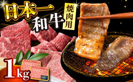 【A4～A5】長崎和牛焼肉用　1kg（500g×2p）【株式会社 MEAT PLUS】[DBS002]