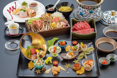 レストラン【スカイダイニング】お食事券　◆ディナー1名様◆【おひとり様 しゃぶしゃぶ コース料理 小田原市街を一望 14階の展望レストラン 特別な空間 プレゼント お祝い ご褒美 夜景 相模湾 神奈川県 小田原市 食事券 食事券】