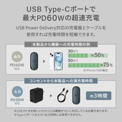 ふるさと納税 海老名市 (オウルテック) ノートPCも充電できる PD60W対応 20000mAhモバイルバッテリー |  | 03