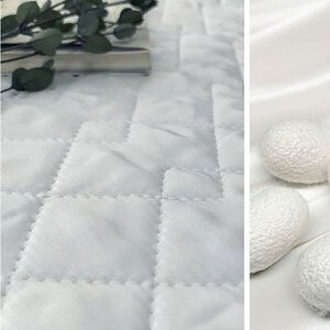 ＜シングルサイズ＞ピュアシルク敷パッド 100×205cm　1枚 グレー SCC-1020SC