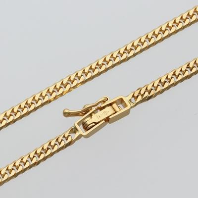 ふるさと納税 魚津市 K18　ダブル六面喜平ネックレス　50cm-10g  造幣局検定マーク入り　 |  | 01