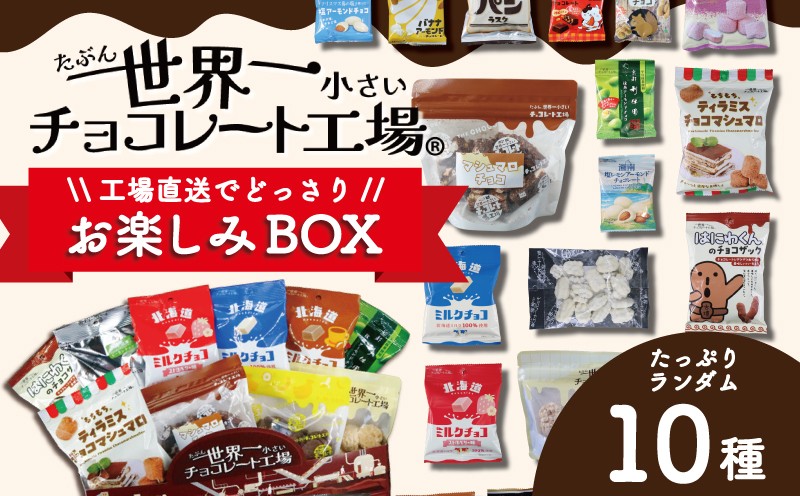 
                  工場直送！ 人気チョコ菓子 セット ランダム10種 チョコレート ナッツ アーモンド 抹茶 いちご バナナ 北海道 ミルク お菓子 おかし おやつ 詰合せ つめあわせ 詰め合わせ 工場直送 マシュマロ 柿の種 ちょこ ちょこれーと おすすめ ギフト お楽しみ 贈答 たぶん 世界一小さいチョコレート工場 餅工房 千葉 東金
                