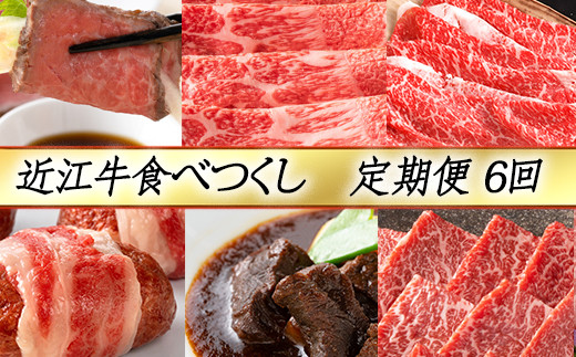 
                  【定期便6回】【カネ吉山本】近江牛食べつくし定期便-賀-【Y145W】
                