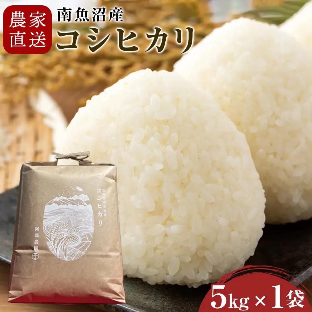 【令和7年】農家直送　南魚沼産コシヒカリ　5kg(5kg×1袋）| コシヒカリ