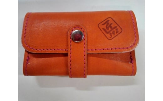 野球グローブの革製！カードケース（名刺入れ）OP ／ レザー 手作り 大阪府 特産品 No.071