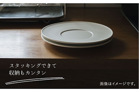 【波佐見焼】デルフト皿 プレート 21cm 白マット釉 2枚セット 食器 皿 【イロドリ】 [KE26] 波佐見焼