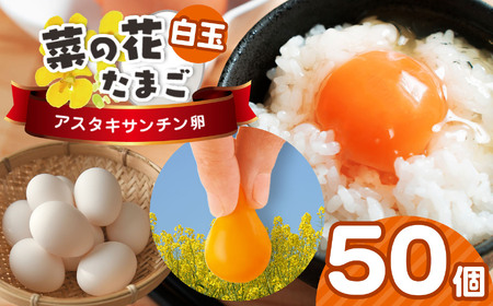 2週間以内に発送 新鮮 ★【 白玉 50個 】君津市産 菜の花エッグ アスタキサンチン 菜の花たまご | 早く届く すぐ すぐ発送 卵 たまご タマゴ 卵 鶏卵 玉子 白 こだわり 卵かけご飯 たまご焼き オムレツ とろける お菓子作り 万能食材 食卓 オススメ 千葉県 君津市 きみつ