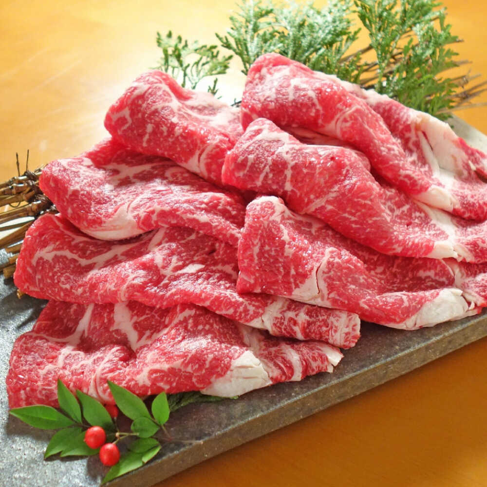 【ふるさと納税】熊本 和牛 あか牛 リブロース スライス 約400g 国産 牛肉 しゃぶしゃぶ 熊本 すき焼き 赤牛 あか牛 あかうし 褐毛和種 肥後 冷凍 国産 和牛 牛肉 しゃぶしゃぶ 鍋 スライス 熊本県産 熊本産 合志市 【有限会社 三協畜産】[AYCQ007]