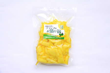 グランマのお漬物（たくあん・醤油漬け各200g×3袋）計6袋